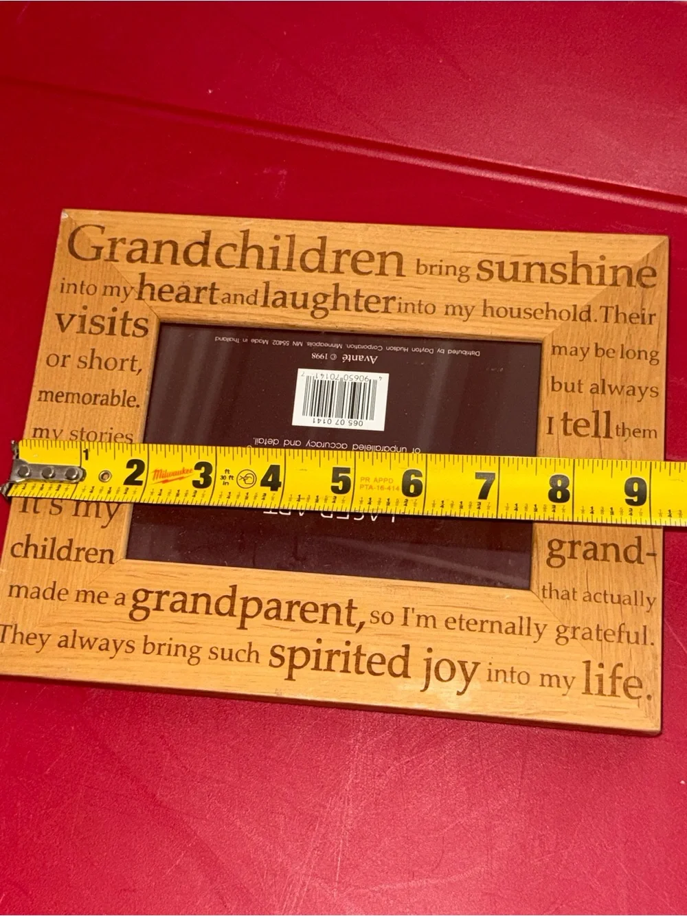 Grandchildren Bring Sunshine Wood Picture Frame‎ - 4X6